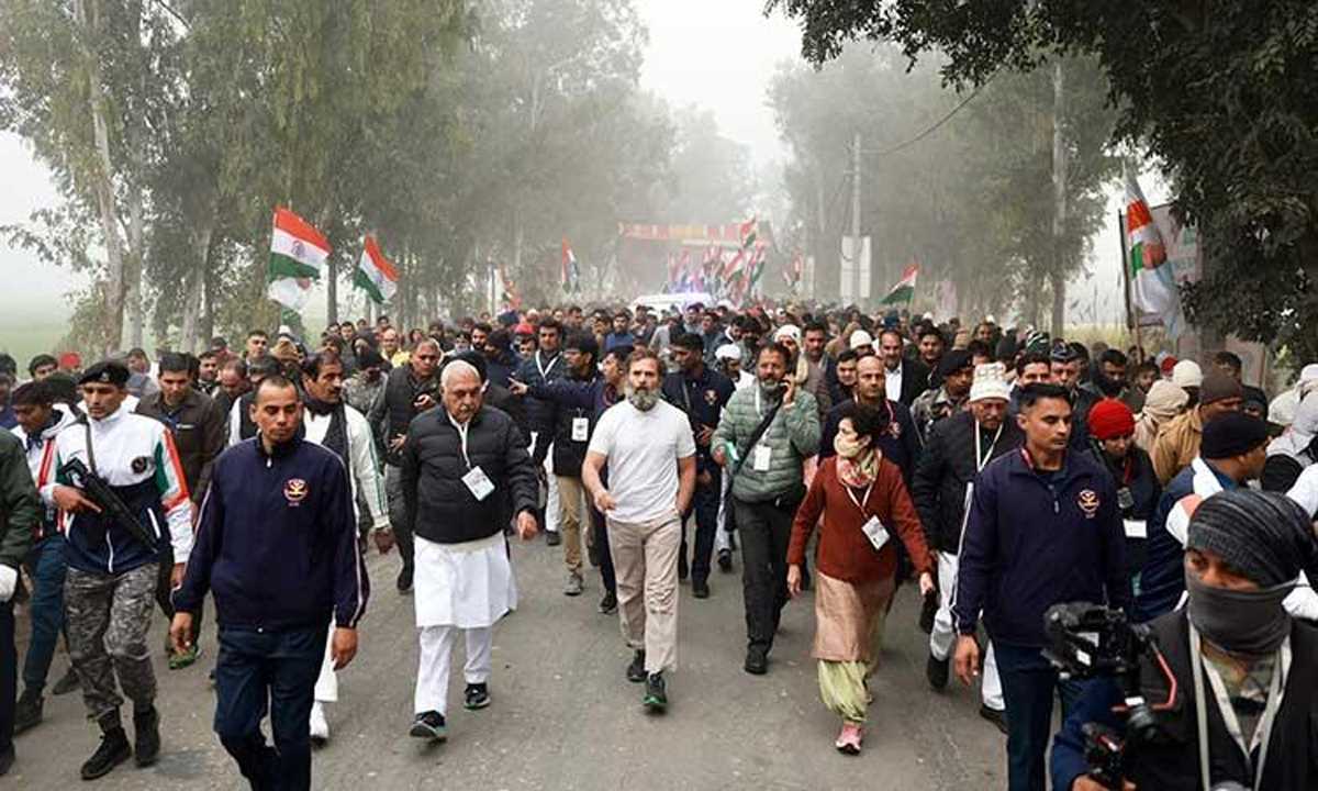 शंभू बॉर्डर से 10 जनवरी को पंजाब में प्रवेश करेगी भारत जोड़ो यात्रा